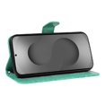 thumbnail image 2 of Wallet Case for Samsung Galaxy S26 Ultra Embossed Butterfly with Strap & Stand Green, 2 of 6