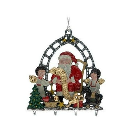 santa with list german pewter christmas ornament walmart com santa with list german pewter christmas ornament walmart com