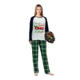 thumbnail image 4 of LuLiaMenton Christmas Pajamas, Xmas Truck & Tree Print, Matching Sleepwear, Plus Sizes, 2-3T-Kid, 4 of 5