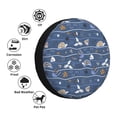 thumbnail image 4 of Gukieu Underwater World Animals Print Car Tire Cover, Adjustable Waterproof and Dustproof Tire Protection Cover, Suitable for SUV, Truck, Van-17 inch, 4 of 6