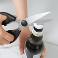 thumbnail image 5 of Mainstays Black Handle Stainless Steel Multi-Purpose Kitchen Shears with Black Grip 1 Each, 5 of 10