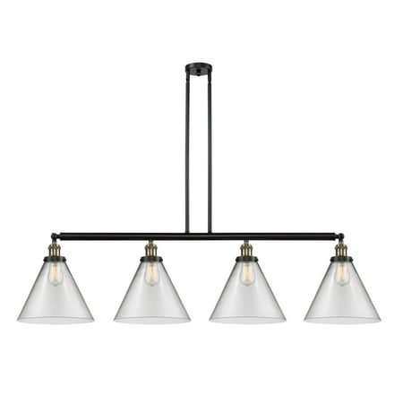 

Innovations Lighting 214 X-Large Cone X-Large Cone 4 Light 56 Wide Linear Chandelier -