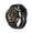 Black silicone, variant on F207 smart Bluetooth GPS Sports and Leisure Call Multifunctional Watch, 1.35-inch fitness exercise tracker, answering/calling/smart reminder