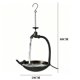 thumbnail image 3 of Baño Colgante para Pájaros con Grifo de Agua Simulado – Baño para Pájaros con Grifo para Jardín Exterior, Ideal para Colibríes, Mariposas y Pájaros Cantores – Comedero con Agua Corriente, Soporte de, 3 of 7