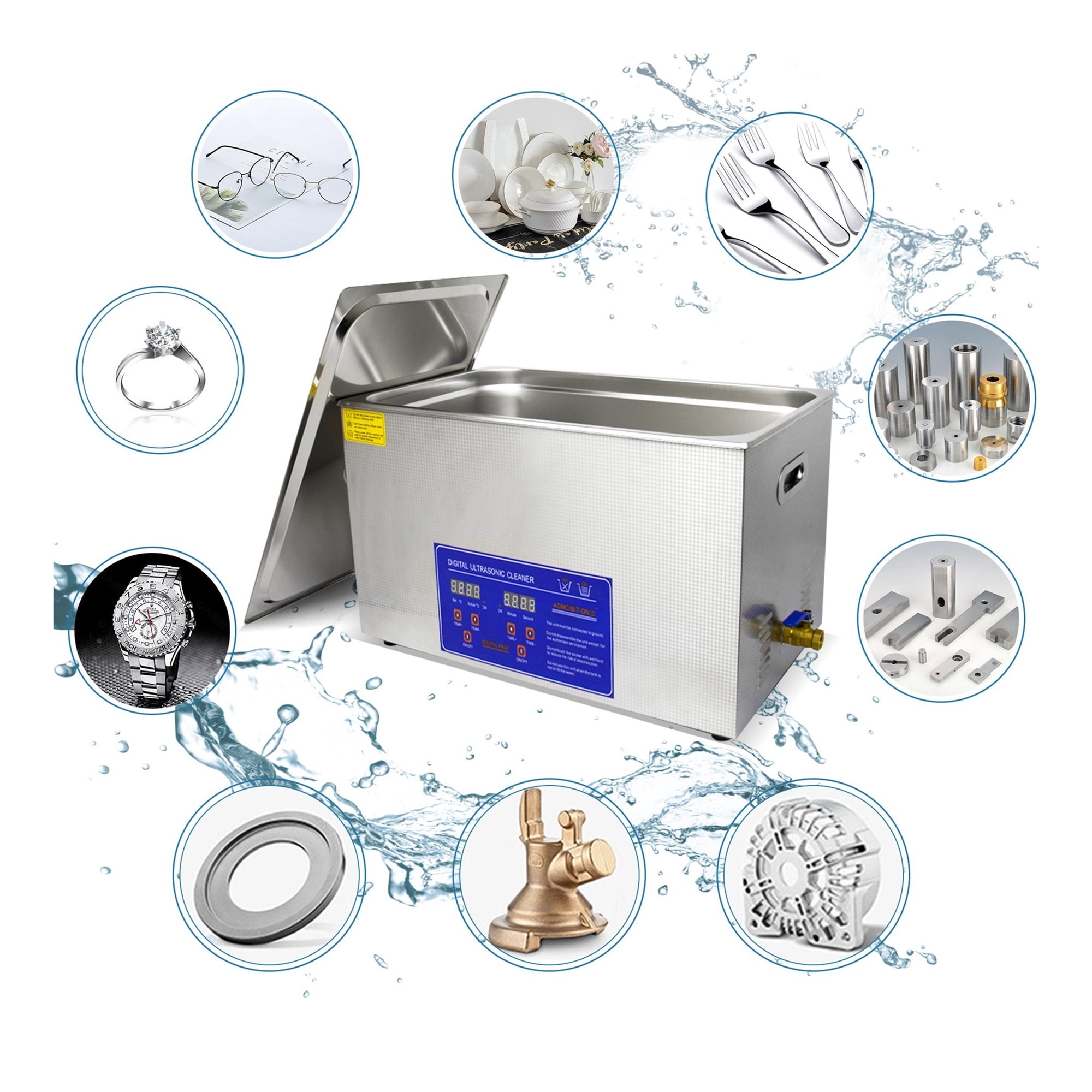2L 60W Ultra Cleaner Ultra Bath Ultra Cleaning Machine For Watches Home Appliances