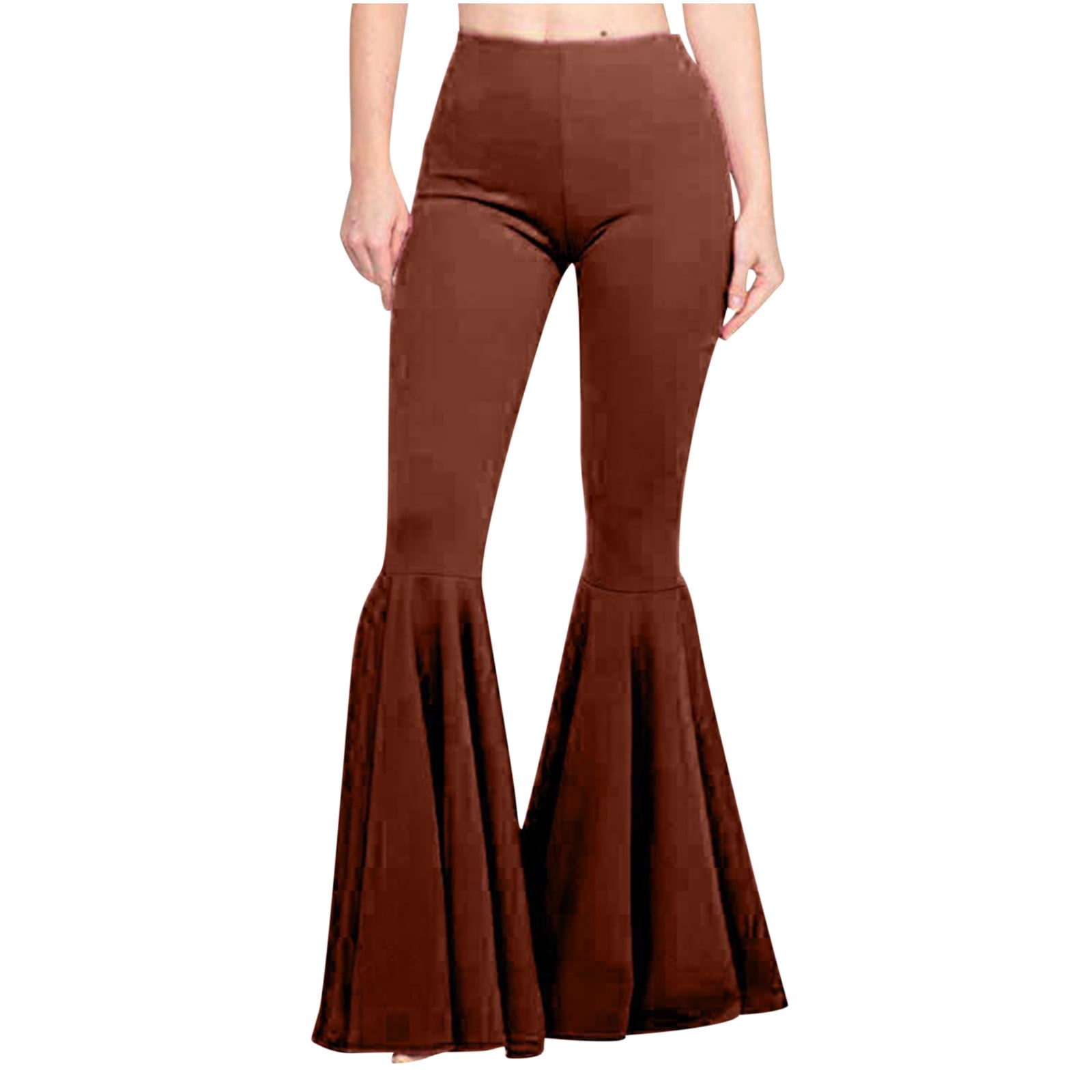 qILAKOG Bell Bottom Pants For Women, Women's Fashion Casual