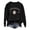 Black, variant on Gunia Women'S Halloween Ghost Sweatshirt Graphic Crew Neck Long Sleeve Thin Pullover Top Hoodie Fall Fashion Clothes Beige S-2Xl