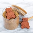 thumbnail image 2 of Set de 2 unidades de terracota Brown Sugar Keeper and Saver Fox Run Bear, 2 of 6