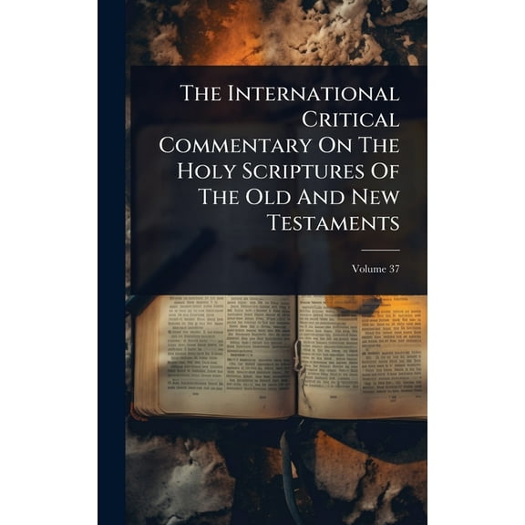 The International Critical Commentary On The Holy Scriptures Of The Old And New Testaments, (Hardcover)
