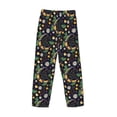 thumbnail image 5 of Goofa Snake And Flower Printed Soft Pajama Pants for Men, Wide Leg Comfy Casual Lounge Yoga Pants-XX-Large, 5 of 9