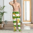 thumbnail image 2 of Naloa Watercolor St Patrick Day Pajama Pants Men, PJ Bottoms, Sleep & Lounge Pants-X-Large, 2 of 6