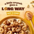 thumbnail image 2 of Cheerios Oat Crunch Oats N Honey Breakfast Cereal, Made With Whole Grain, Family Size, 24 Oz, 2 of 5