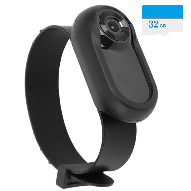 Cámara inalámbrica HD de 1080p que graba videos, rastreador de perros, gatos y mascotas, collar con cámara para interiores y exteriores, minicámara corporal, suministros para mascotas.