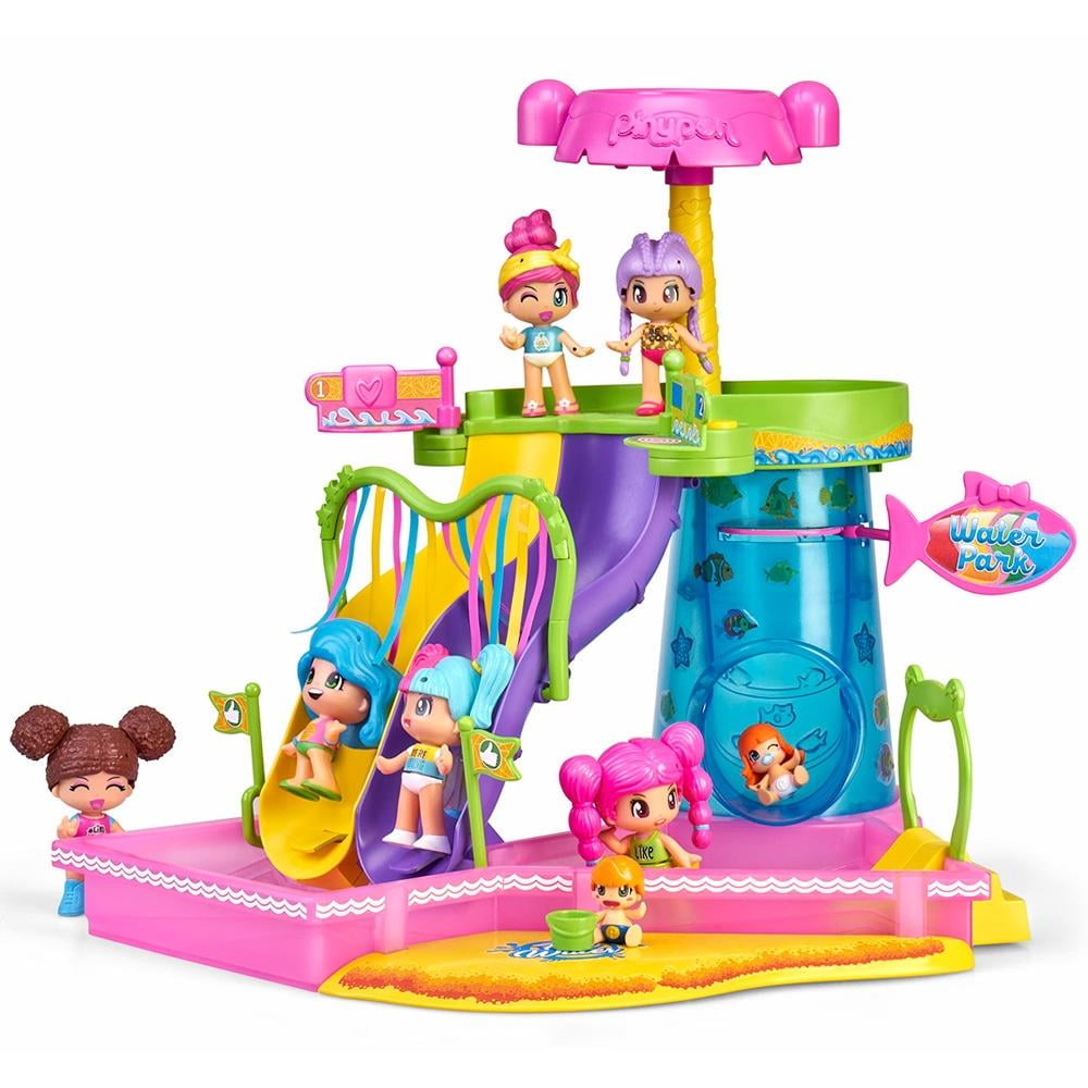 Set de Juego Famosa Pinypon Parque Acuático Multicolor Bodega