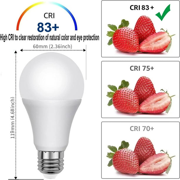 Dusk to Dawn Light Bulb A19 Photocell Light Bulbs Outdoor