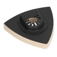 thumbnail image 3 of 5PCS Wool Polishing Pad with Alloy Steel Base Triangular Felt Buffing for Oscillating Tool, 3 of 5