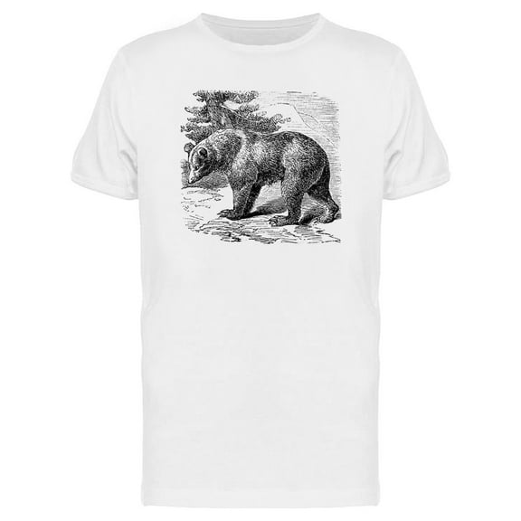 Cinnamon Bear T-Shirt Men -Image by Shutterstock, Male 3X-Large