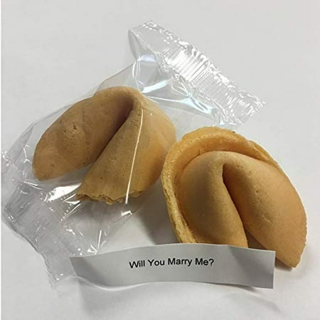 VictoryStore Wedding Proposal: Will You Marry Me? Fortune Cookie With Message (Best Mexican Wedding Cookies)
