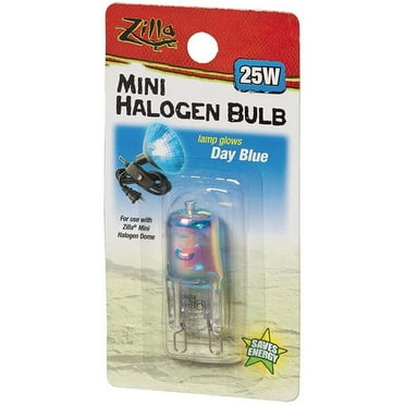 Zilla Mini Halogen Bulb - Day Blue [Reptile, Lighting Incandescent] 25W
