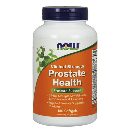 NOW Supplements, Prostate Health, Clinical Strength Saw Palmetto, Beta-Sitosterol & Lycopene, 180 (Best Supplement To Shrink Prostate)