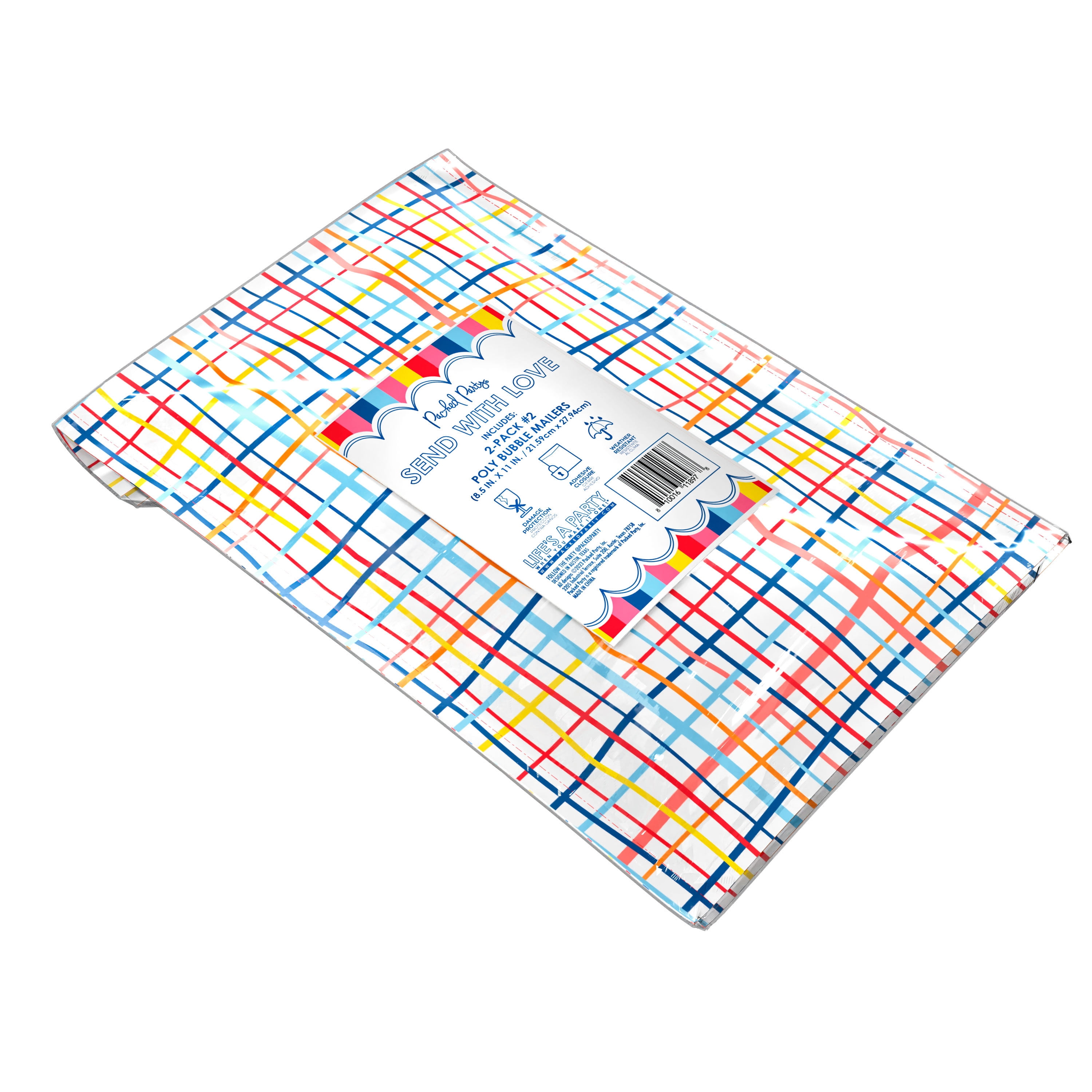 100 Buste Postali In Plastica Bianca &ndash; Buste Postali Autosigillanti In