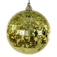 thumbnail image 1 of Adorno Navideño Vickerman 4" Verde Lima con Acabado Mercurio (6 piezas), 1 of 1