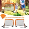 thumbnail image 2 of Red de fútbol portátil para niños, red plegable para práctica de fútbol, deporte al aire libre, 2 of 8