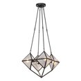 thumbnail image 2 of Alora Lighting CH332421VBCR Cairo 8 Light 21" Wide Chandelier - Vintage Brass / Clear, 2 of 5