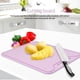 thumbnail image 1 of Tabla De Corte Flexible De Silicona De Grado Alimenticio Tablero De Corte Para La Cocina Para El Hogar Use Púrpura, 1 of 7