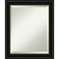 thumbnail image 2 of Amanti Art Manhattan Black Beveled Wood Wall Mirror 28 x 40 in., 2 of 5
