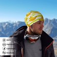 thumbnail image 5 of Neck Gaiter Face Cover Scarf, Bananas On A Striped Soft Face Sun Mask Cover Scarf Headband Cooling Sweat Absorbing Bandanas Hiking Cycling Running, 5 of 7