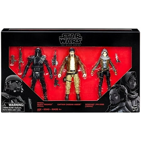 STAR WARS ROGUE ONE BLACK SERIES 6 FIGURE 3 PACK EXCLUSIVE, Take on the role of the some of the greatest heroes and most fearsome villains in the galaxy By Hasbro