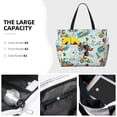 thumbnail image 3 of Pofeuu Cartoon Car Racing Print Beach Bag,Waterproof Sandproof Beach Tote Bag, Large Capacity Foldable Beach Bags for Women, 3 of 7
