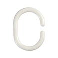thumbnail image 2 of Wideskall 12 Pieces Plastic Shower Curtain Hook Rings, White, 2 of 3