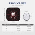 thumbnail image 2 of KLL Spider On The Web Windshield Sun Shade 2-Piece Foldable Car Front Window Sunshade for Most Sedans SUV Truck- Small, 2 of 5