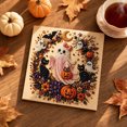 thumbnail image 2 of Halloween Beaded Pearl Art DIY Kit 7.9x7.9 inch Special Shaped Beads & Embossed Texture for Beginners Fall Home Decoration Seasonal Party Activity & Handmade Gift by MPOISVA, 2 of 8