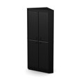 thumbnail image 1 of South Shore Morgan 4-Door Corner Armoire, 1 of 7