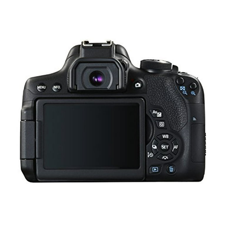 Canon EOS 750D 24.2 Megapixel Digital SLR Camera with Lens, 0.71