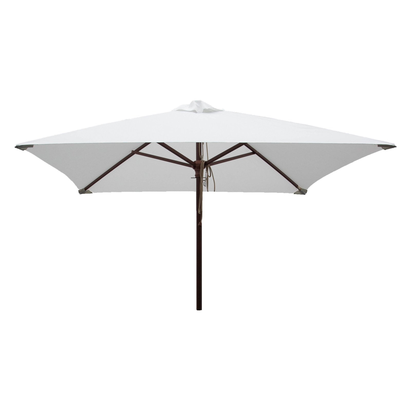 Destinationgear Classic Wood 65 Square Patio Umbrella