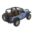 thumbnail image 2 of Bestop - 54922-17 - Trektop Glide Slantback Soft Top Fits select: 2015-2018 JEEP WRANGLER UNLIMITED, 2012-2014 JEEP WRANGLER, 2 of 6