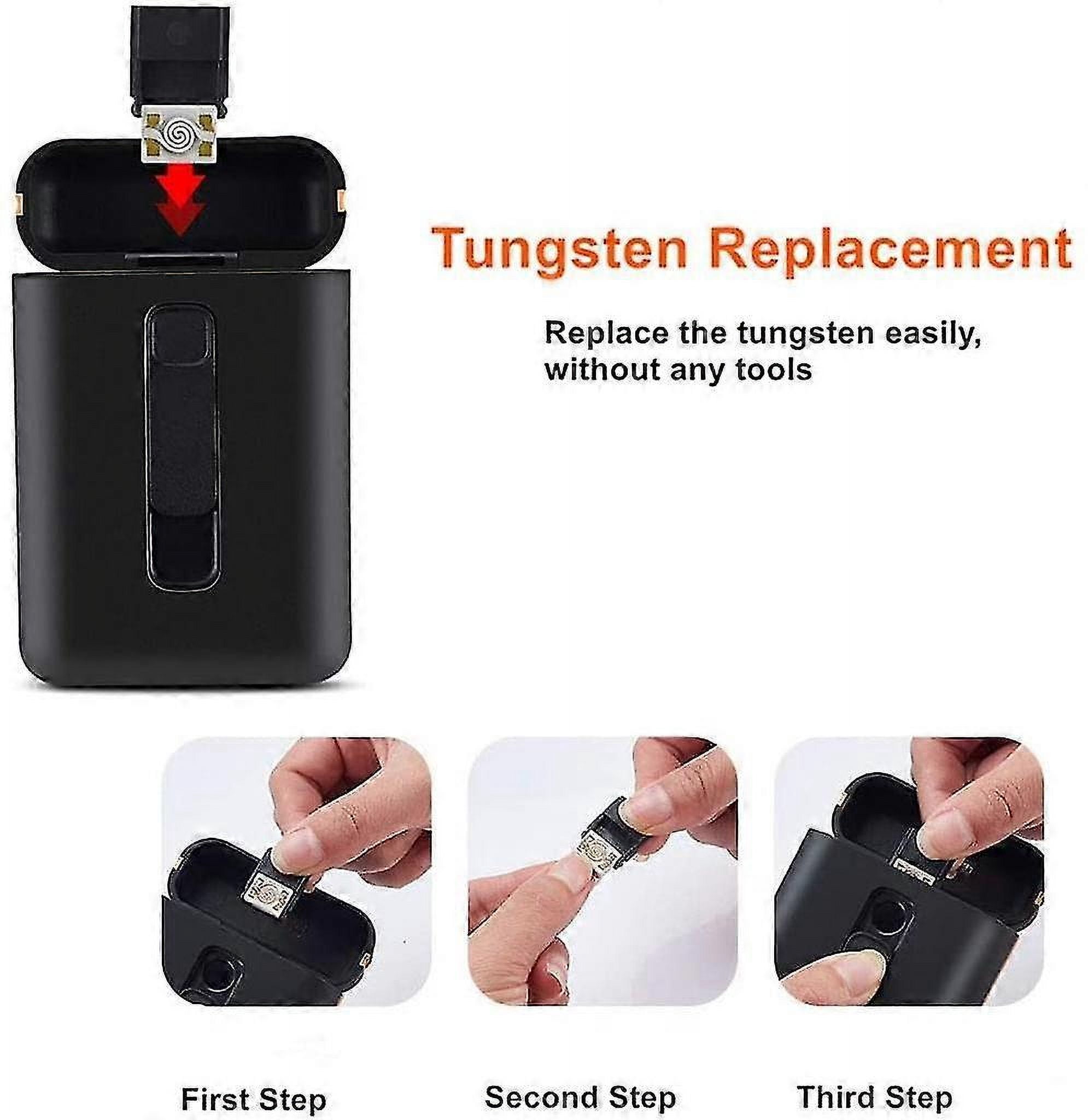Cigarette Case With Usb Lighter, Cigarette Box 20pcs 100mm Slim Cigarettes Portable Electronic Lighter Rechargeable Windproof Flameless
