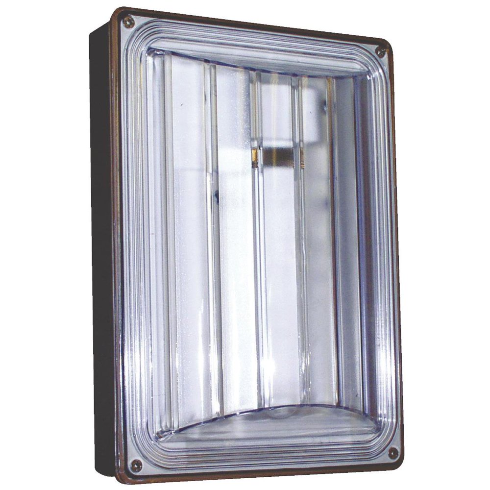 Lights of America 9 Watt 2700K Fluorescent Wall Light in Bronze