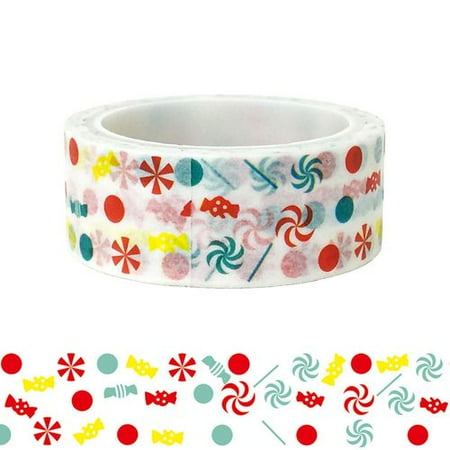 Diy Duct Tape Christmas Gifts Gardeners Christmas Day Snowflake Candy Gift Packaging DIY Beautification and Paper Tape ()