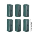 thumbnail image 2 of 6PCS Watch Band Holder Loop Silicone Smartwatch Strap Holder Rings, Wristband Keeper Retainer Replacement Watch Fastener Rings (16mm-26mm) for Smartwatch Bands, 2 of 2