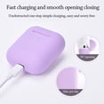 thumbnail image 6 of Anti Lose Luxury Dust Proof Slim Silicone Case Cover Protective Case Wireless Earphones Pouch Headphone Accessories LIGHT GREEN, 6 of 8