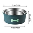 thumbnail image 4 of Dog Bowls Cat Bowls Pet Bowls Slow Feeder Anti Choke Spill Proof Non Slip Plastic Dog Food Bowl Cat Food Bowl for Small Large Dogs Cats Indoor by PALIFEUR, 4 of 7