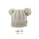 thumbnail image 2 of Sombrero Qarigey lindo pompones esponjosos doble capa orejeras plegables para niños, 2 of 6
