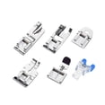 thumbnail image 3 of HILABEE Home Sewing Machine Presser Feet Set Fitting Accessories Portable Spare Part 6pcs, 3 of 9
