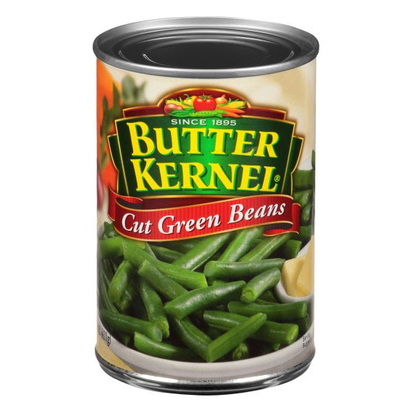 Butter Kernel Cut Green Beans, 14.5 oz, Can