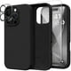 thumbnail image 1 of Funda de teléfono GONEZ compatible con iPhone 16 Pro Max negra, 1 of 9